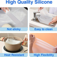 Translucent Non-Slip Silicone Mats 29.97x39 - 1 Pack
