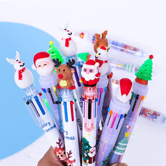 6 in 1 Colorful Water Pen Christmas Gift Festive Holiday