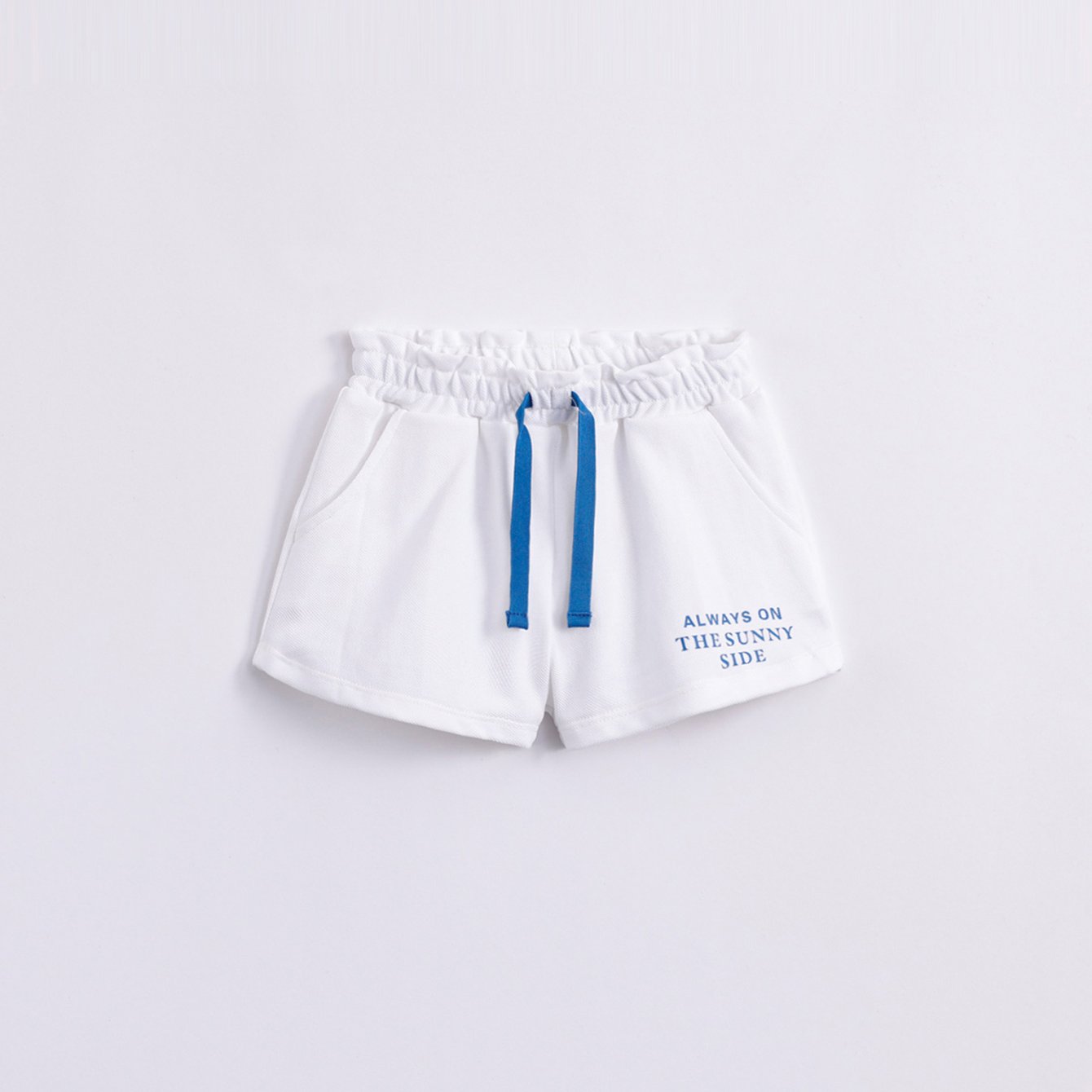 Girls Breathable Shorts With Draw String - Kids Summer Sports Shorts