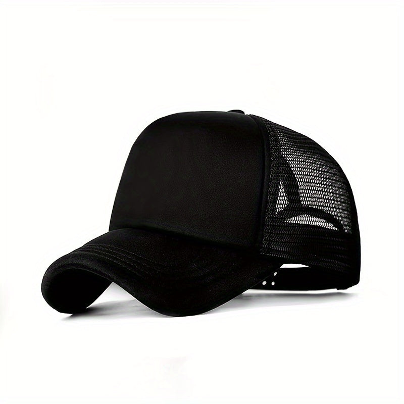 Adjustable Sponge Mesh Sunshade Baseball Cap Peaked Cap