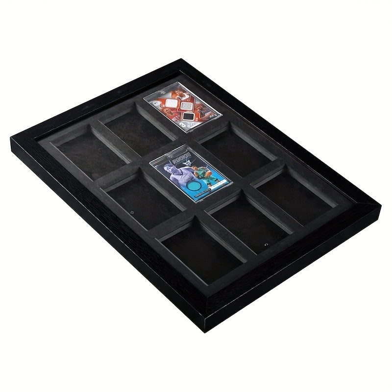 9 Card Magnetic Sports Card Holder Display Case