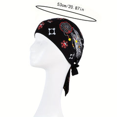 Casual Cycling Printed Sweat-absorbing Hat for Outdoor Running