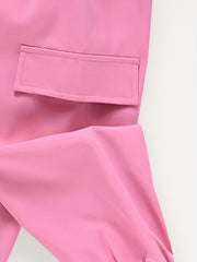 Kid Girls' Flap Pockets Casual Jogger Pants