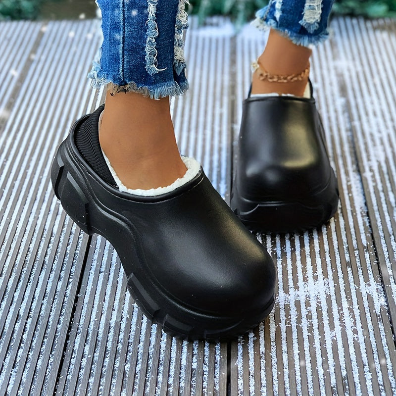 Women's Warm Non-slip Outdoor Slippers