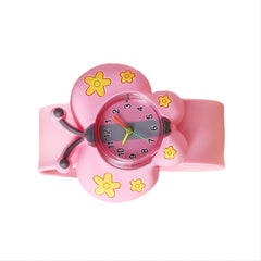 Girls Cartoon Rubber Quartz Watch Children Gift