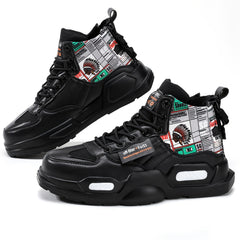 Men's Graffiti Lightweight High Top Shoes