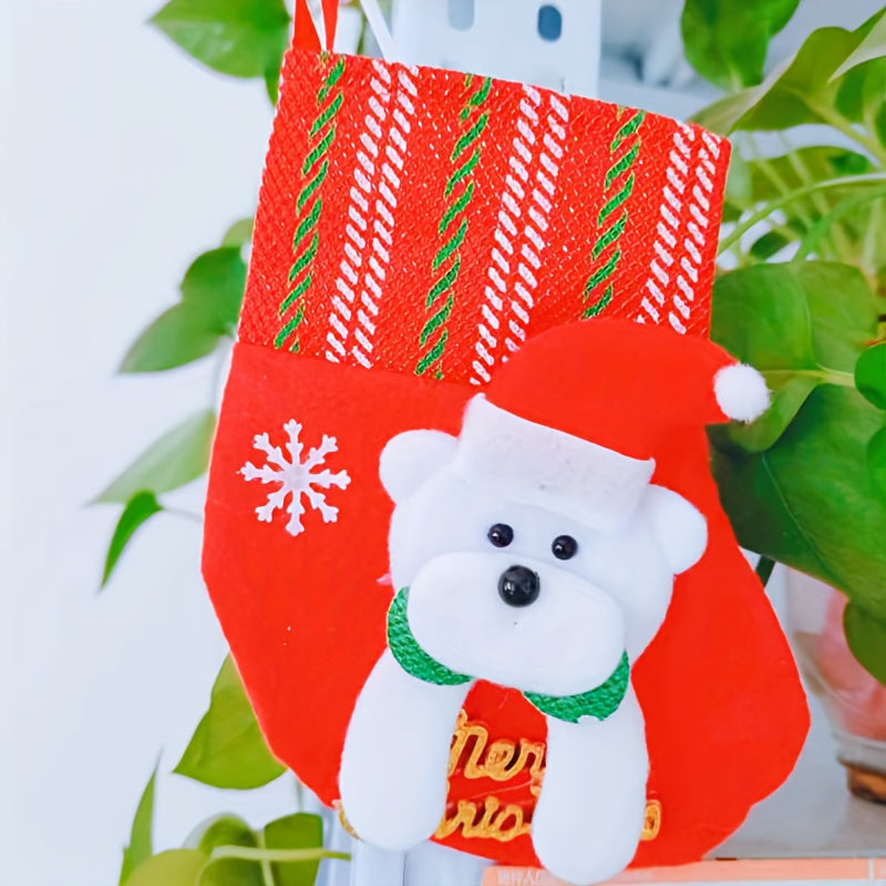 Christmas Snowman Stockings Candy Bags