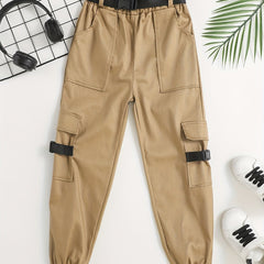 Boys Cargo Pants Casual Soft Comfortable Kids Clothes