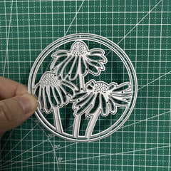 Circle Flower Metal Cutting Dies DIY Scrapbooking Album Paper Cards Crafts