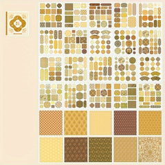 30pcs DIY Material Pack for Scrapbooking Journal Decor Stickers