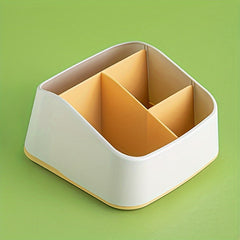 Minimalist Desktop Storage Box for Office Supplies and Remote Controls