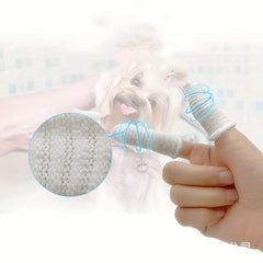 Pet Finger Toothbrush for Dogs Soft Washable Teeth Cleaning Tool