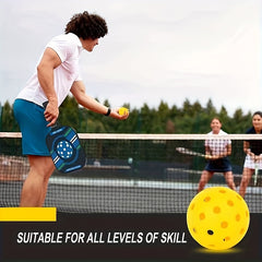 6pcs Outdoor USAPA Approved Pickleballs For Training