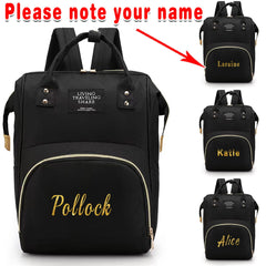 Mommy Backpack Oxford Cloth Diaper Bag Large Capacity Bottle Nursing Pouch