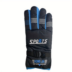 Winter Cycling Gloves with Warmth and Thickness