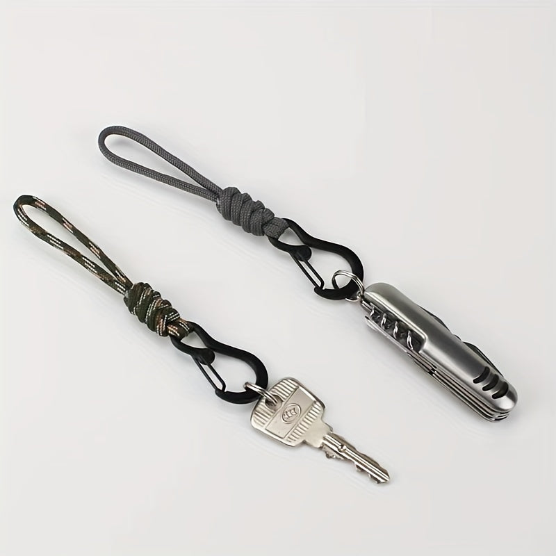 Multifunctional Outdoor Camping Lanyard Keychain