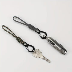 Multifunctional Outdoor Camping Lanyard Keychain
