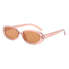 Vintage Oval Plastic Sunglasses