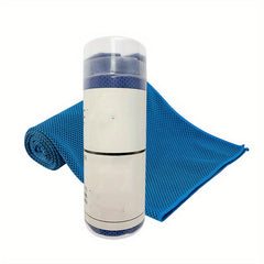 Microfiber Quick-drying Yoga Towel Portable Cooling Sports Towel 39x11in