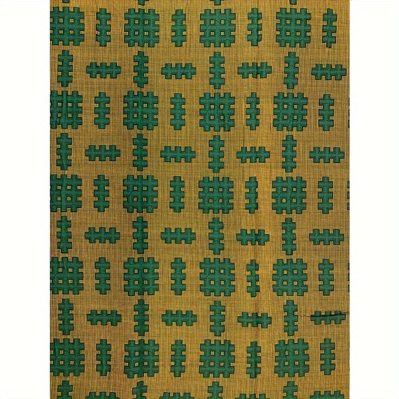 Latest African Wax Prints Fabrics Ankara Style Soft Cotton Pagne Dress