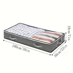 Under Bed Storage Bags - Large Capacity Foldable Clothes Bag