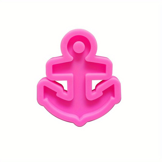 Anchor Silicone Mold Keychain Car Bag Pendant Epoxy Resin DIY Jewelry