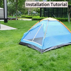 Waterproof Tent for 2 Person Outdoor Camping