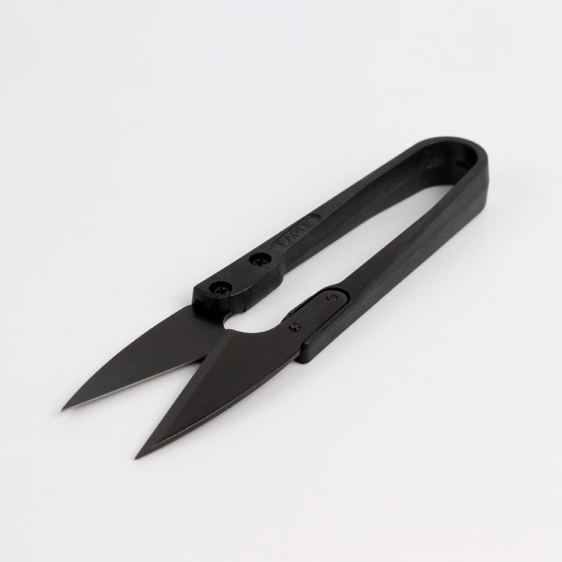 Mini Embroidery Scissors Stainless Steel U-shaped Spring Clipper