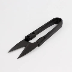 Mini Embroidery Scissors Stainless Steel U-shaped Spring Clipper