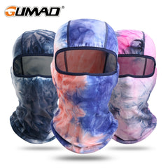 Tie dye Balaclava Milk Fleece Warm Ski Mask
