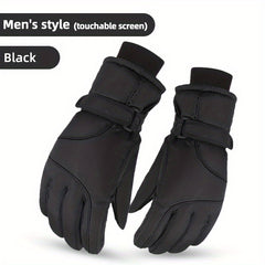 Winter Thermal Full Finger Gloves for Skiing Cycling