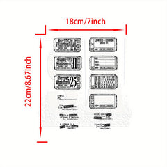 1pc Ancients Stamps Scrapbook Paper Craft Album Card Punch Art Stamps