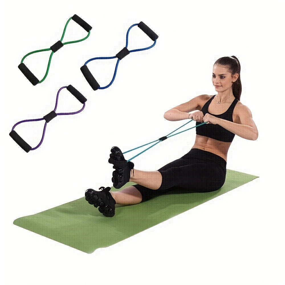 Yoga Tension Belt 8 Shaped Fitness for Back and Chest Expansion