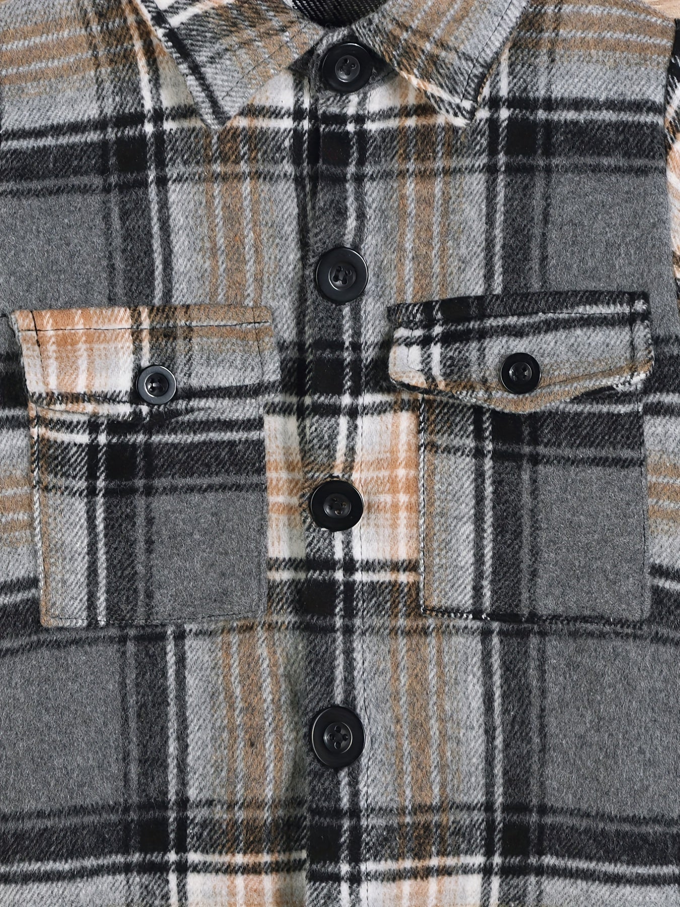 Boys Plaid Shirts Long Sleeve Button Down Tops Spring Fall Outwear Shirts