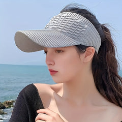 Summer Visor Hat Crochet Sun Beach Sports Hats