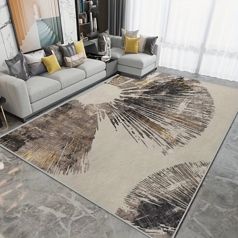 Fluffy Faux Wool Area Rug Soft Living Room Carpet