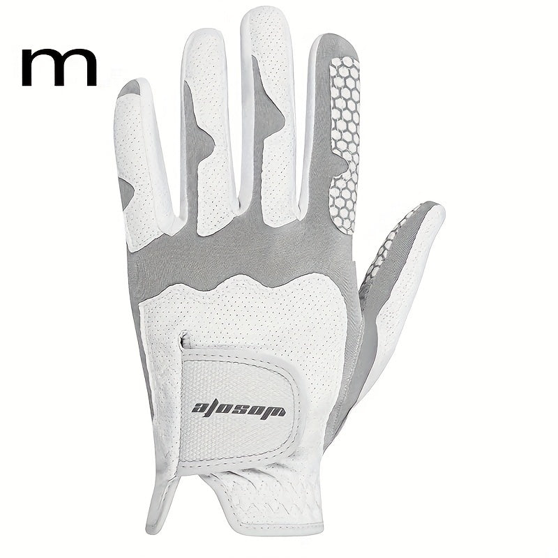 1 Pc Golf Glove Non-slip Breathable Silicone Wear-resistant Grip