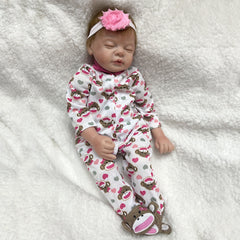 Real Reborn Toddler Doll with Rooted Hair Soft Touch Feeling Newborn Toy