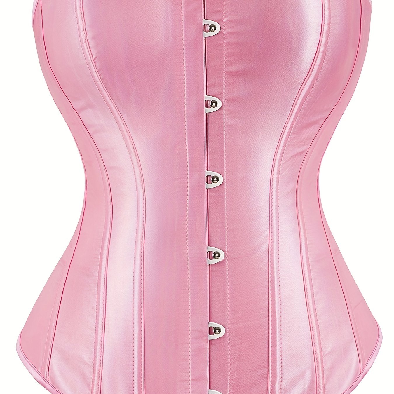 Strapless Corset Bustier Tummy Control Lace Up Slimmer Body Shaper Women's Linge