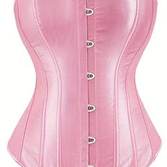 Strapless Corset Bustier Tummy Control Lace Up Slimmer Body Shaper Women's Linge