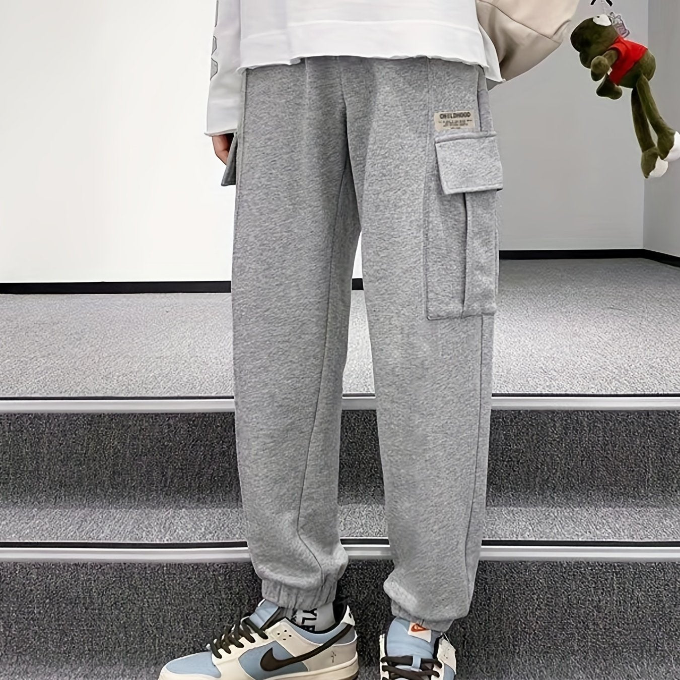Men's Drawstring Sweatpants Loose Fit Pants