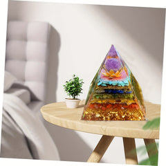 Natural Crystal Pyramid Healing Reiki Chakra Meditation Stone