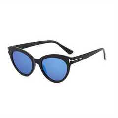 Oval Fashionable Sunglasses T shaped Men's And Women's Fashionable Sunglasses