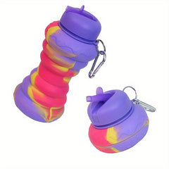 Foldable Water Bottle Portable Silicone Cup for Outdoor Camping Travel