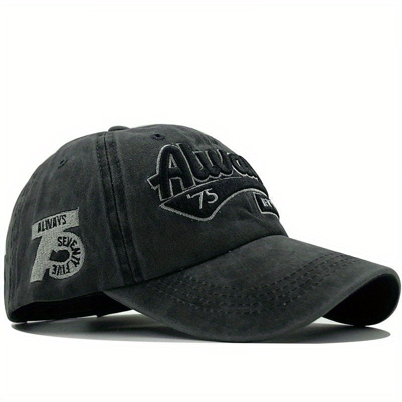 Men's/Women's Cotton 3D Embroidery Baseball Cap