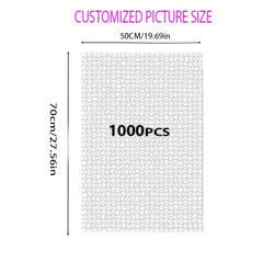 Customizable Photo Puzzle Kits Personalized Family & Couple Portraits