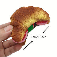 Croissant Pop Fidget Toys Soft Fragrance Slow Rebound Squishy