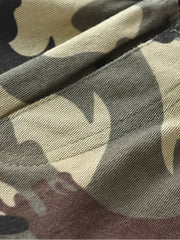 Boys Camo Sports Pants with Pockets