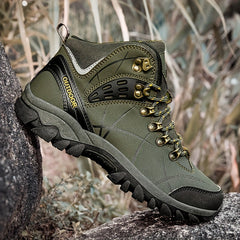 Men's Warm Lightweight Hiking Boots - Outdoor Sports Shoes