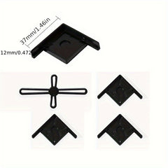 Fish Tank Bottom Corner Protection Plastic Bracket Glass Angl